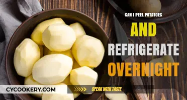 Peeling Potatoes Overnight: Refrigeration Tips for Freshness and Convenience