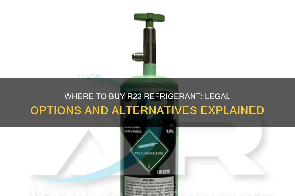 can i purchase r22 refrigerant