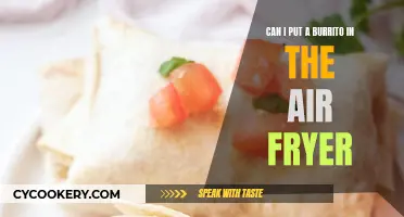 Air Fryer Burritos: Can You Cook Them?