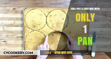 Baking a Cake with One Pan: Is It Possible?