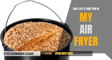 Air Fryer Baking: Can You Use Cake Pans?