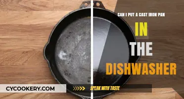 Cast Iron Pans and Dishwashers: A Bad Mix