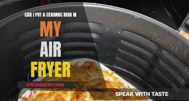 Ceramic Dish Air Fryer Safety: Can I Use It?