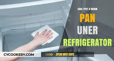 Drain Pan Under Fridge: Good Idea or Not?