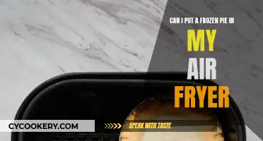 Air Fryer Frozen Pie: Can You Do It?