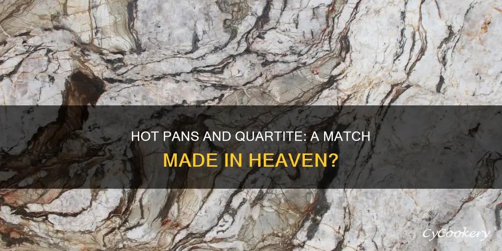 can I put a hot pan on quartite
