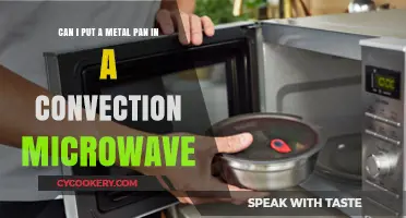 Metal Pans in Convection Microwaves: Safe or Not?