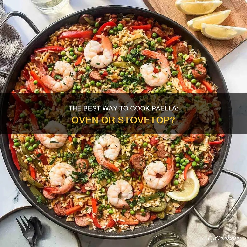 can I put a paella pan in the oven