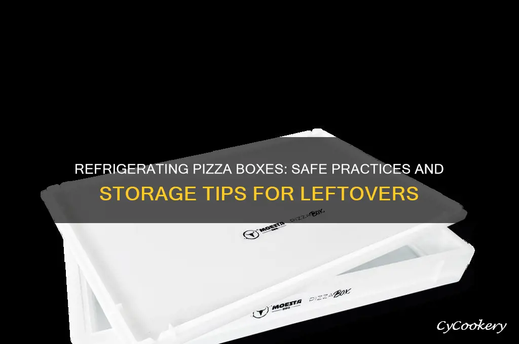 can i put a pizza box in the refrigerator