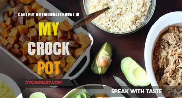 Can You Safely Use a Refrigerated Bowl in Your Crock Pot?