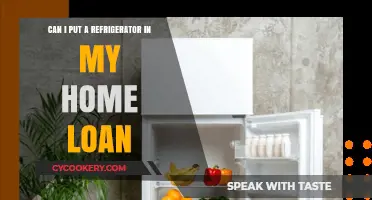 Can You Finance a Refrigerator in Your Home Loan?