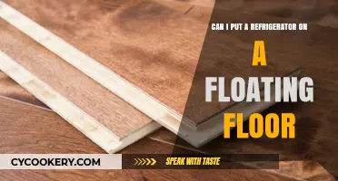 Can You Safely Place a Refrigerator on a Floating Floor?