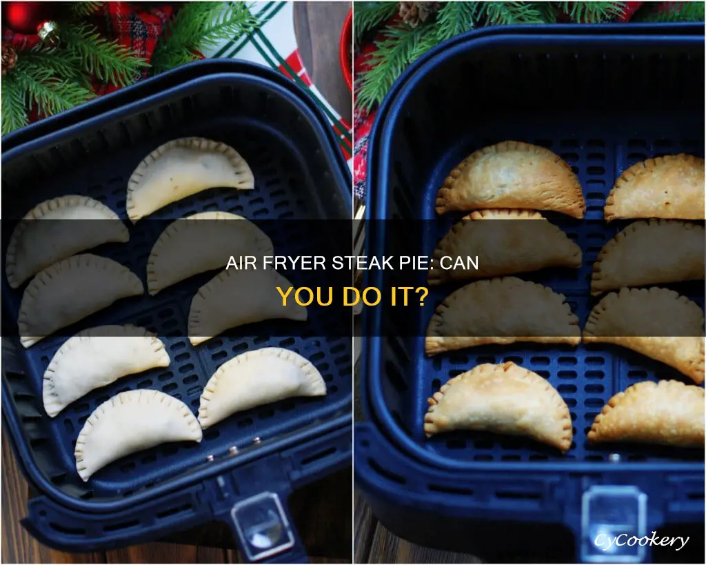 can i put a steak pie in the air fryer