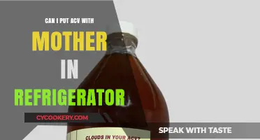 Should You Refrigerate ACV with Mother? Storage Tips Revealed