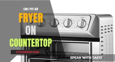 Air Fryer Countertop Placement: Is It Safe?