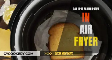 Using Baking Paper in an Air Fryer: Safe?