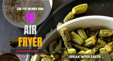 Air-Fryer Okra: Breaded, Crunchy, Healthy Treat!