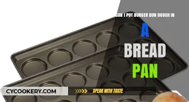Make Burger Buns in a Bread Pan?