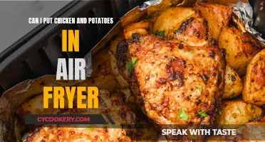 Air-Fryer Chicken and Potatoes: A Quick, Easy, and Delicious Meal