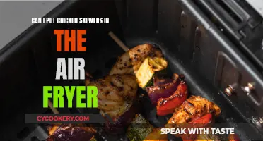 Air Fryer Chicken Skewers: Can You Make Them?