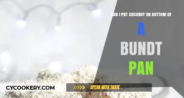 Coconut-Infused Bundt Pan: A Tasty Twist!