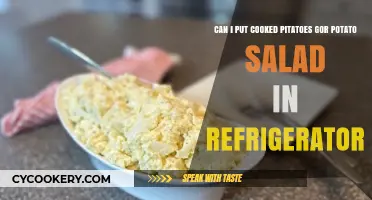 Refrigerating Cooked Potatoes for Potato Salad: Best Practices and Tips