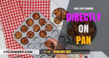 Baking Cookies: To Pan or Not?