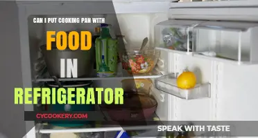 Can You Refrigerate Food in a Cooking Pan? Safety Tips