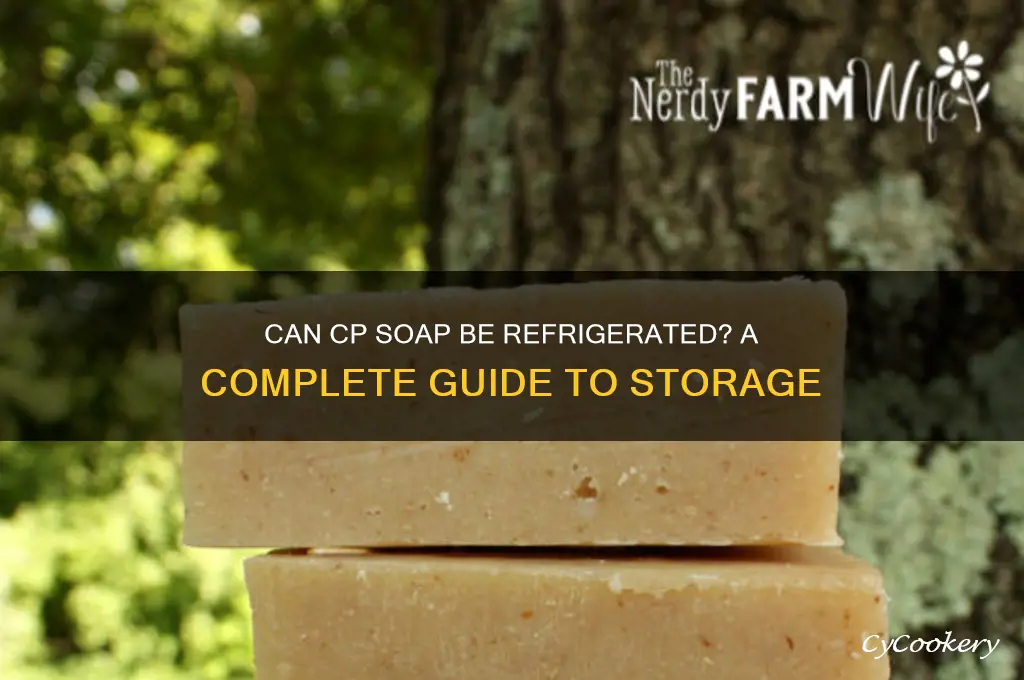 can i put cp soap in a refrigerator