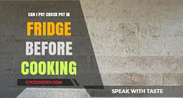 Storing Crock-Pot in Fridge: Safe or Not?