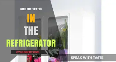 Chilling Blooms: Can You Safely Store Flowers in the Fridge?