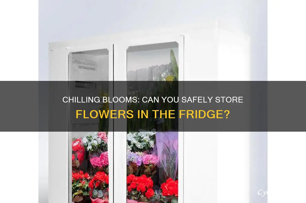can i put flowers in the refrigerator