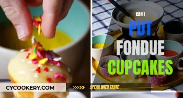 Fondue Cupcakes: A Creative Dessert Experience