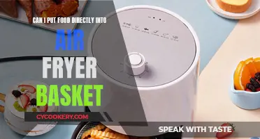 Air Fryer Basket: Can You Put Food Directly Inside?