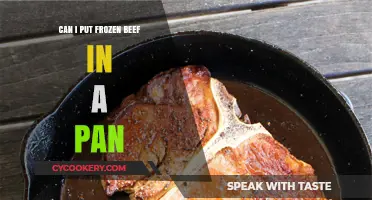 The Best Way to Cook Frozen Beef: Pan-Frying Techniques