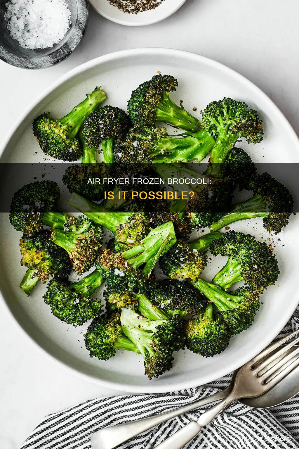 can i put frozen broccoli in air fryer