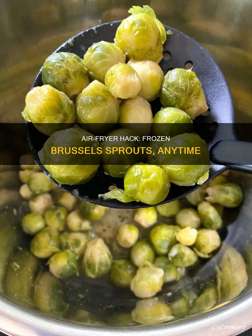 can i put frozen brussel sprouts in the air fryer