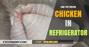 Thawing Safely: Can You Put Frozen Chicken in the Refrigerator?