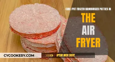 Air Fryer Hack: Frozen Hamburger Patties