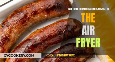 Air-Fryer Italian Sausage: Frozen to Crispy in Minutes