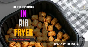 Air Fryer Frozen Meals: Can You Do It?