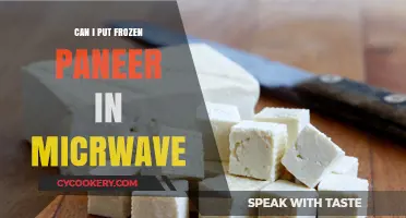 Microwaving Frozen Paneer: Safe or Not?