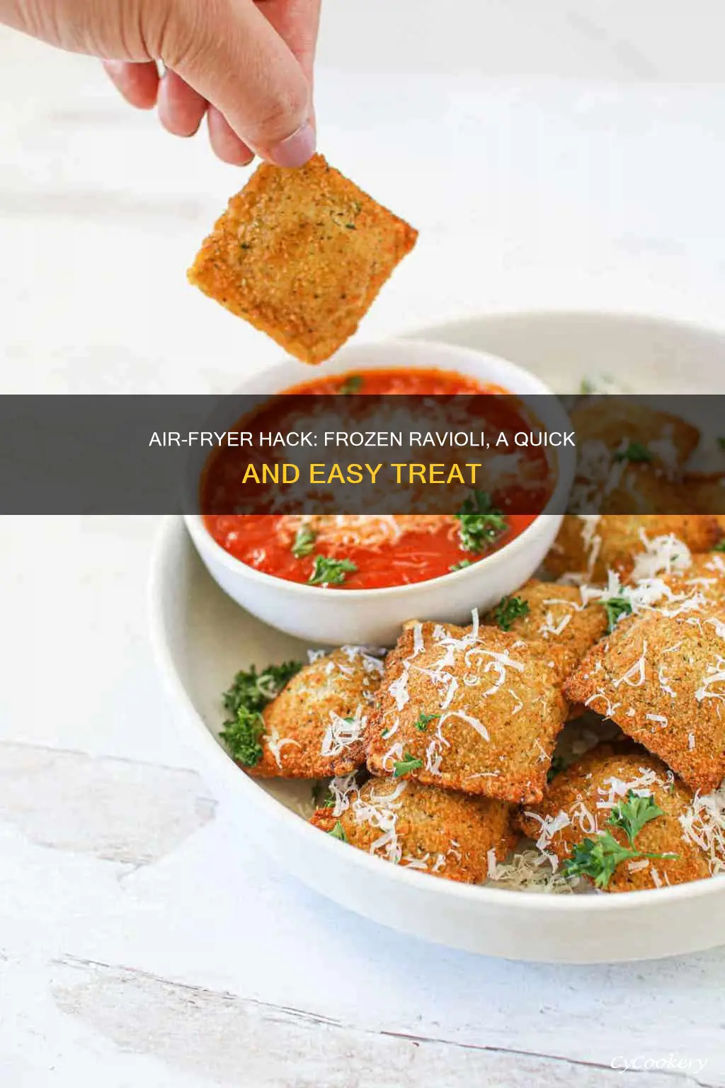 can i put frozen ravioli in an air fryer