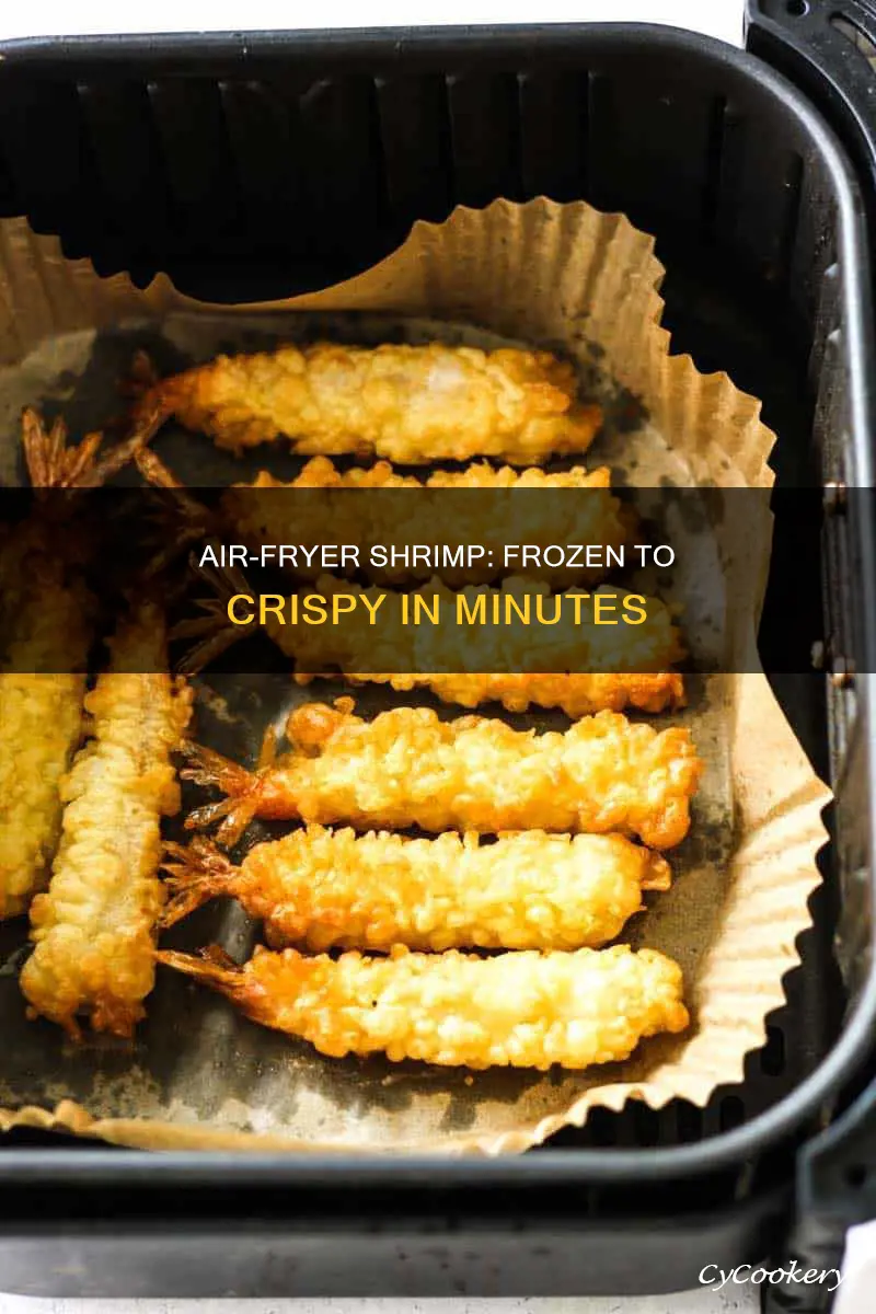 can i put frozen shrimp in the air fryer