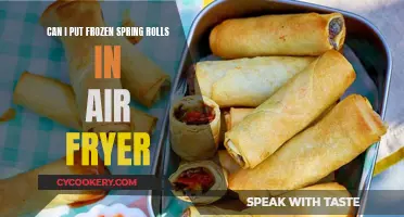 Air Fryer Frozen Spring Rolls: Do They Work?