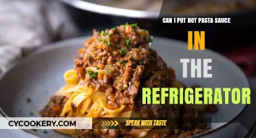 Cooling Hot Pasta Sauce: Safe Refrigeration Tips for Freshness
