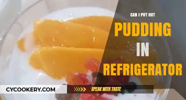 Cooling Hot Pudding: Safe Refrigeration Tips for Your Dessert