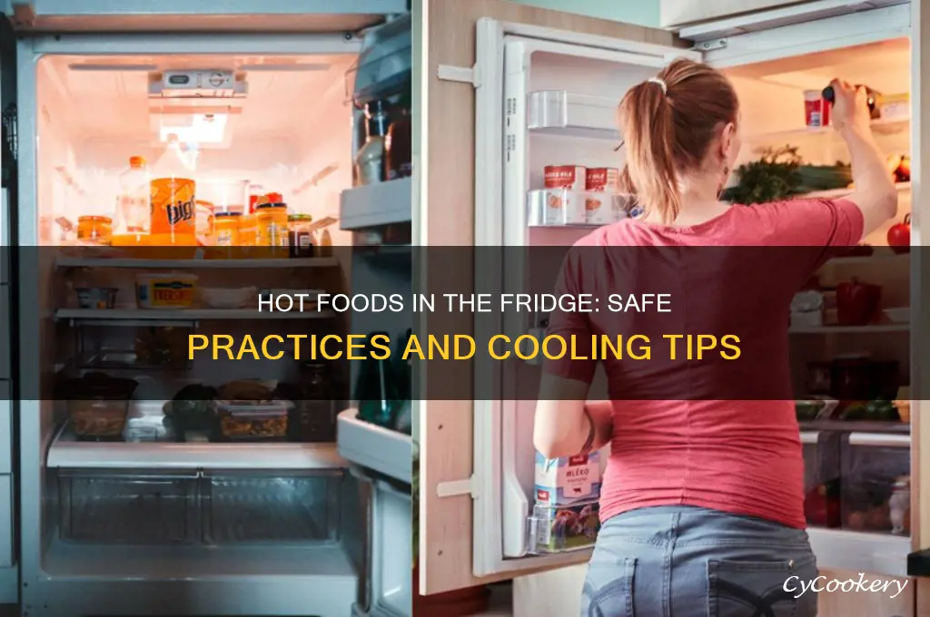 can i put hot things in the refrigerator