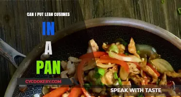 Lean Cuisines: Pan-Friendly or Not?