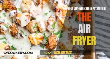 Cheesy Potatoes: Air Fryer Revamp for Leftovers